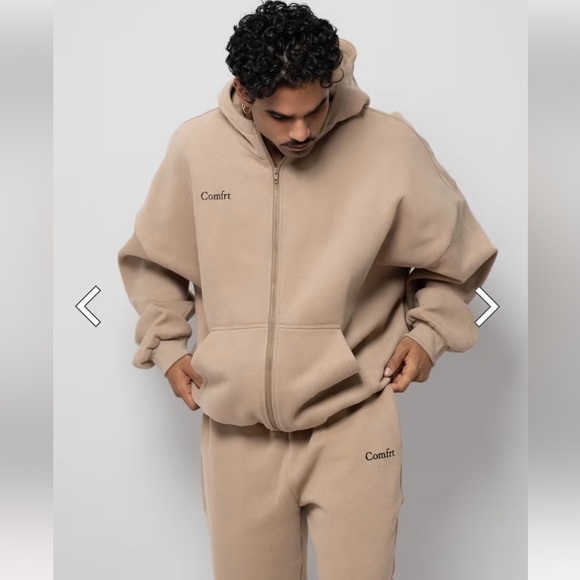COMFRT cloud zip sweat set NWT - Picture 4 of 13